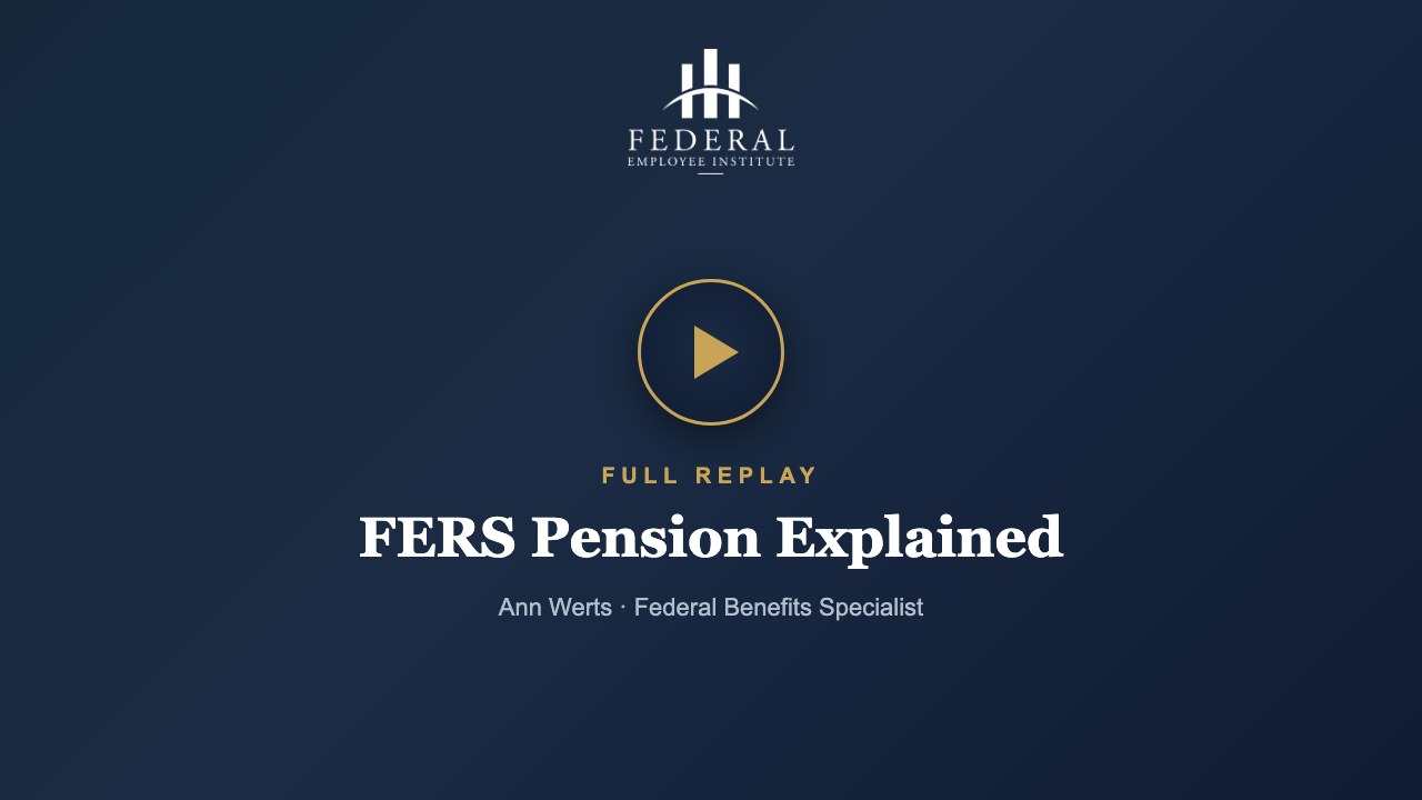 FERS Pension Explained